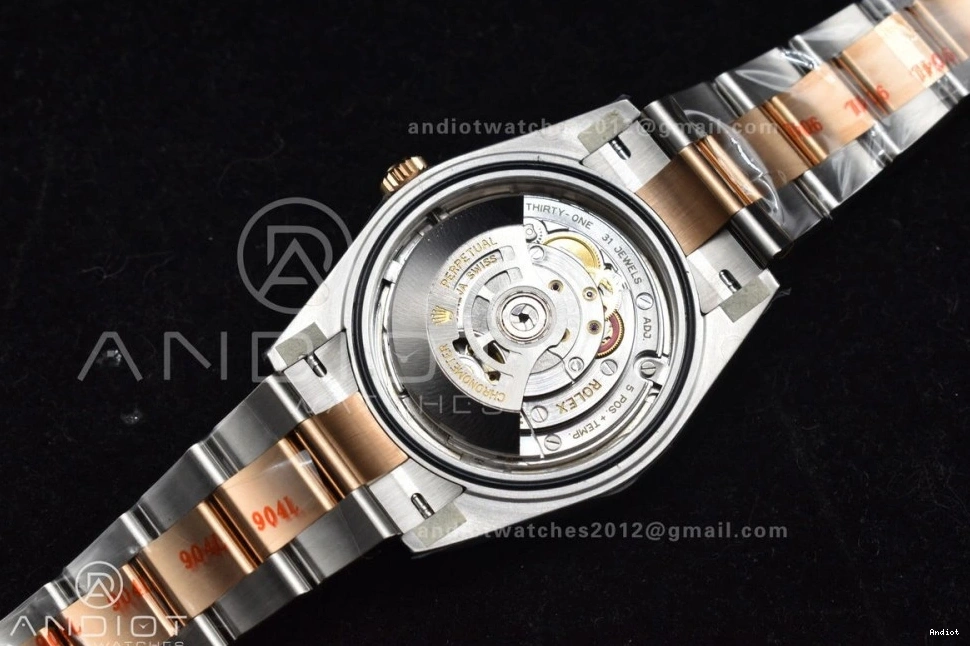 Jubilee Best 904L Dial RG 1:1 DateJust RG Edition Bracelet VR3235 41 Steel on 126331 Clean SS Diamonds 0509